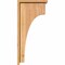 Ekena Millwork Huntington Smooth Corbel w/Backplate, Western Red Cedar, 7 1/2"W x 14"D x 30"H COR08X14X30HUN01SWR - alternate 3
